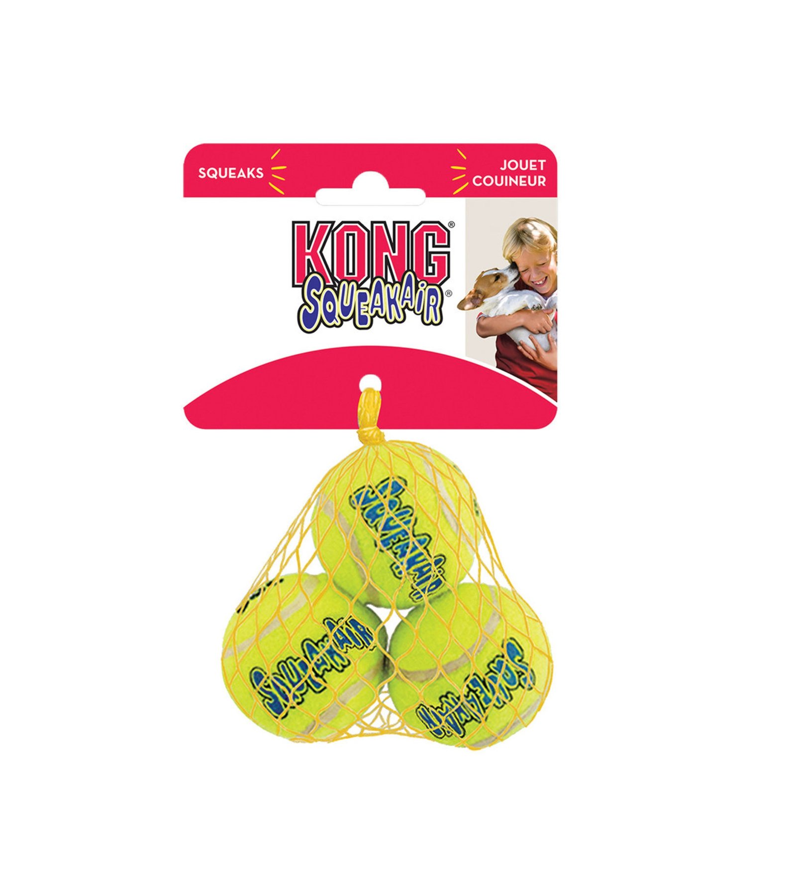 Squeak Air Ball KONG M x3